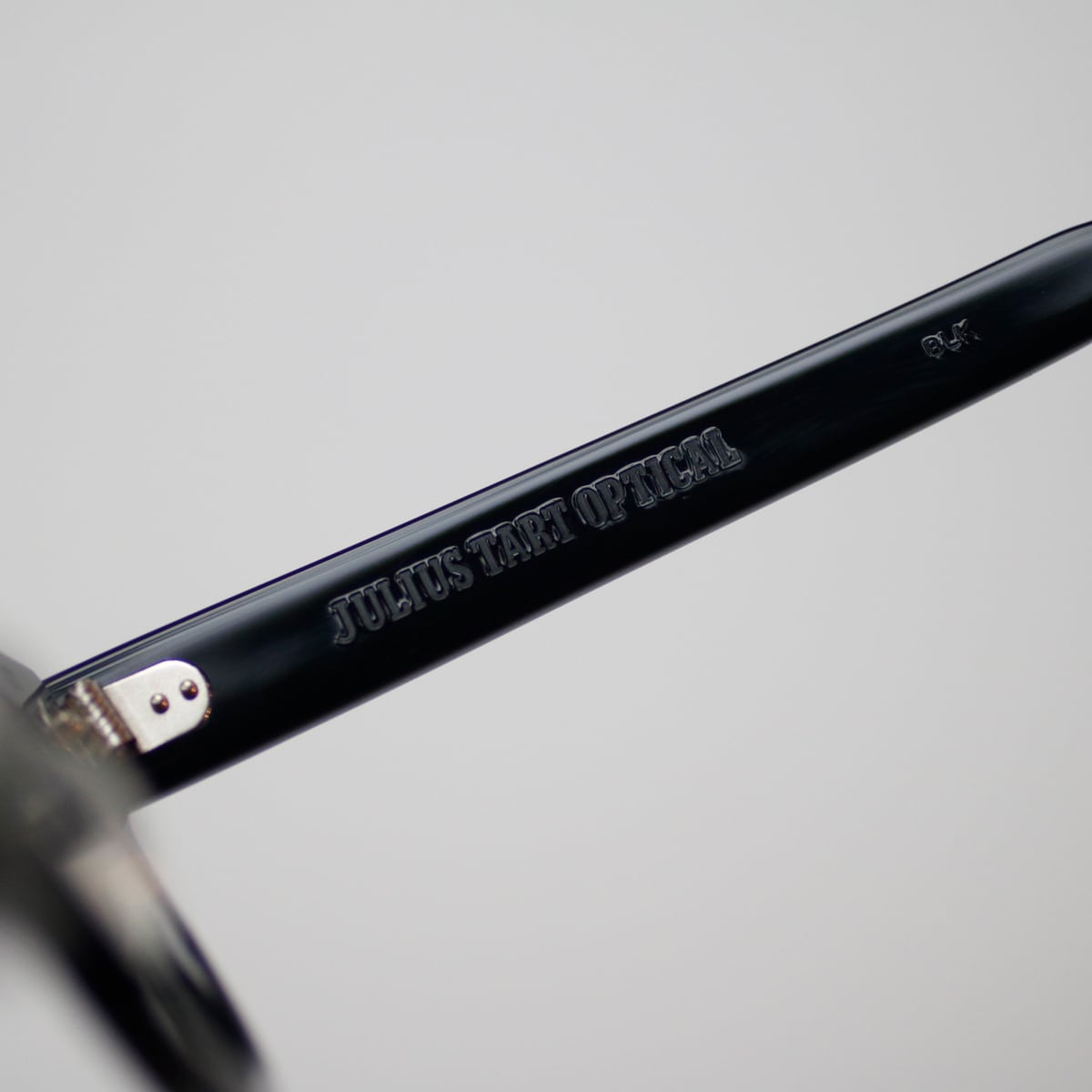 JULIUS TART OPTICAL】COUNTDOWN - Black (LARGE) | SEESAW SPECTACLES