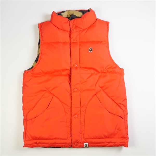 Size【M】 A BATHING APE ア ベイシング エイプ REVERSIBLE DOWN VEST