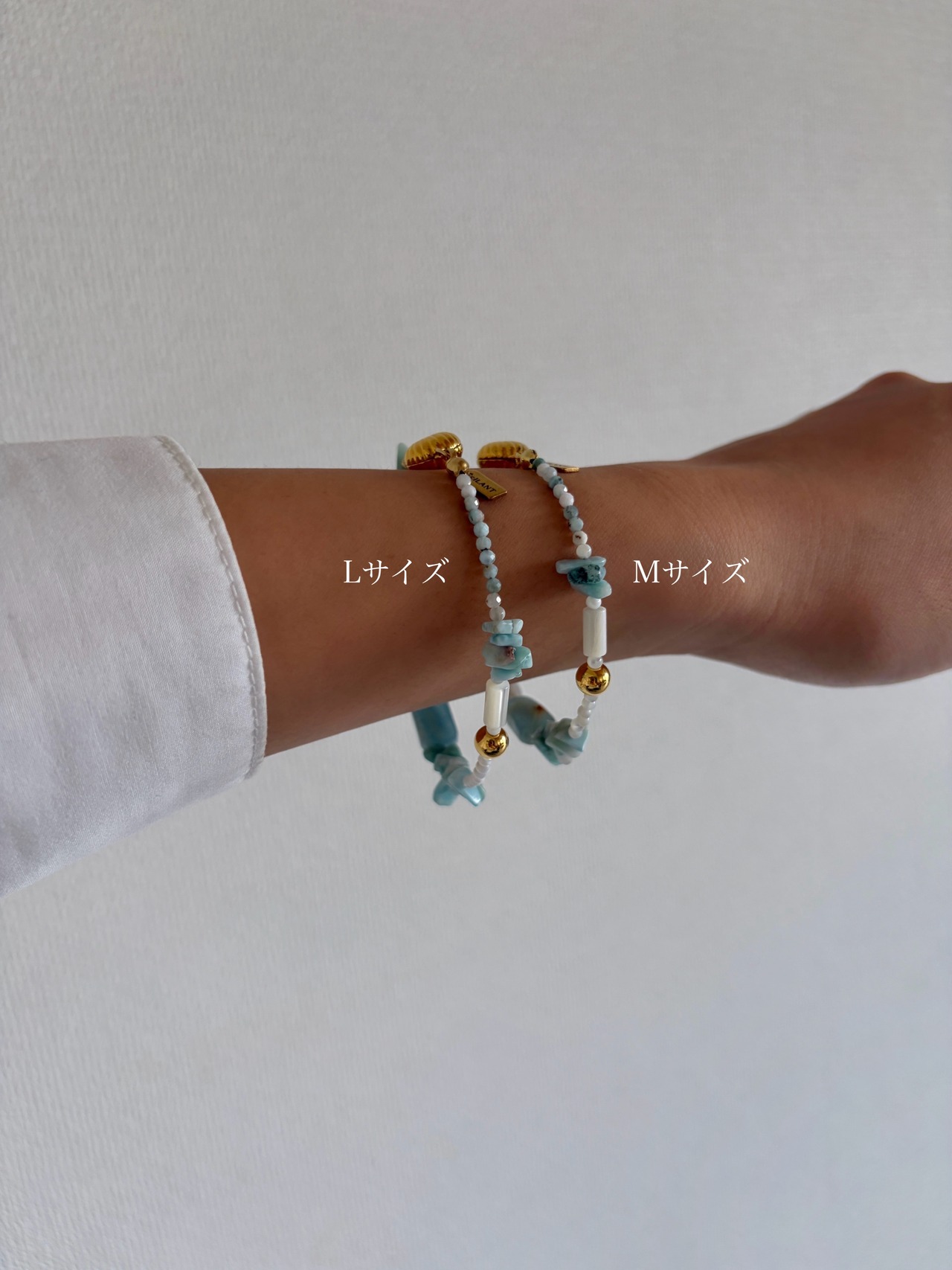 magnet bracelet |    Seashore［GB040-BL］