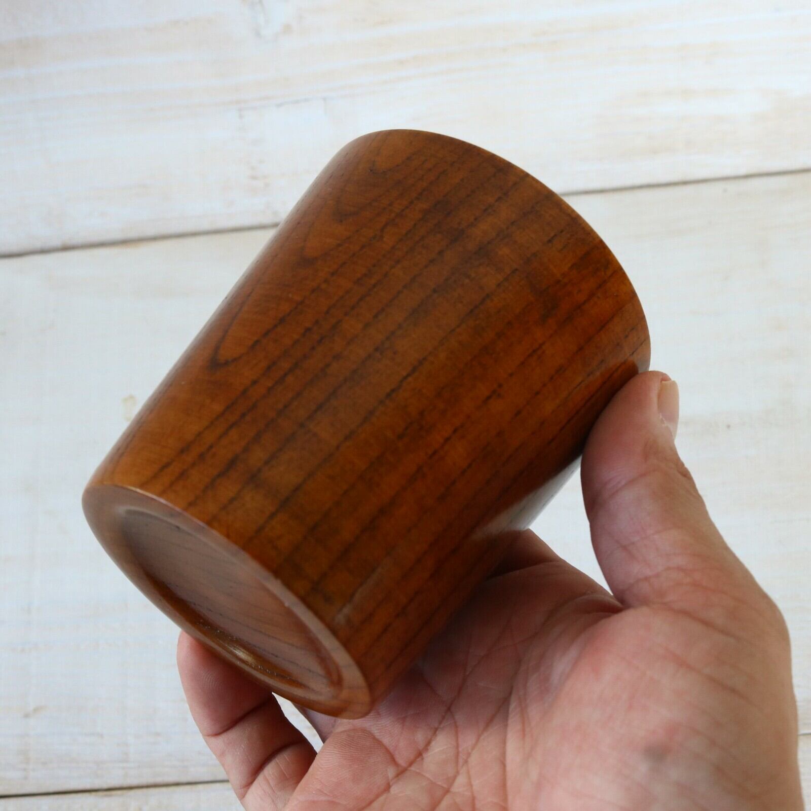 際立つシンプルさ！【定番】wooden/木製フリーカップ☆ 3種 | magewappa