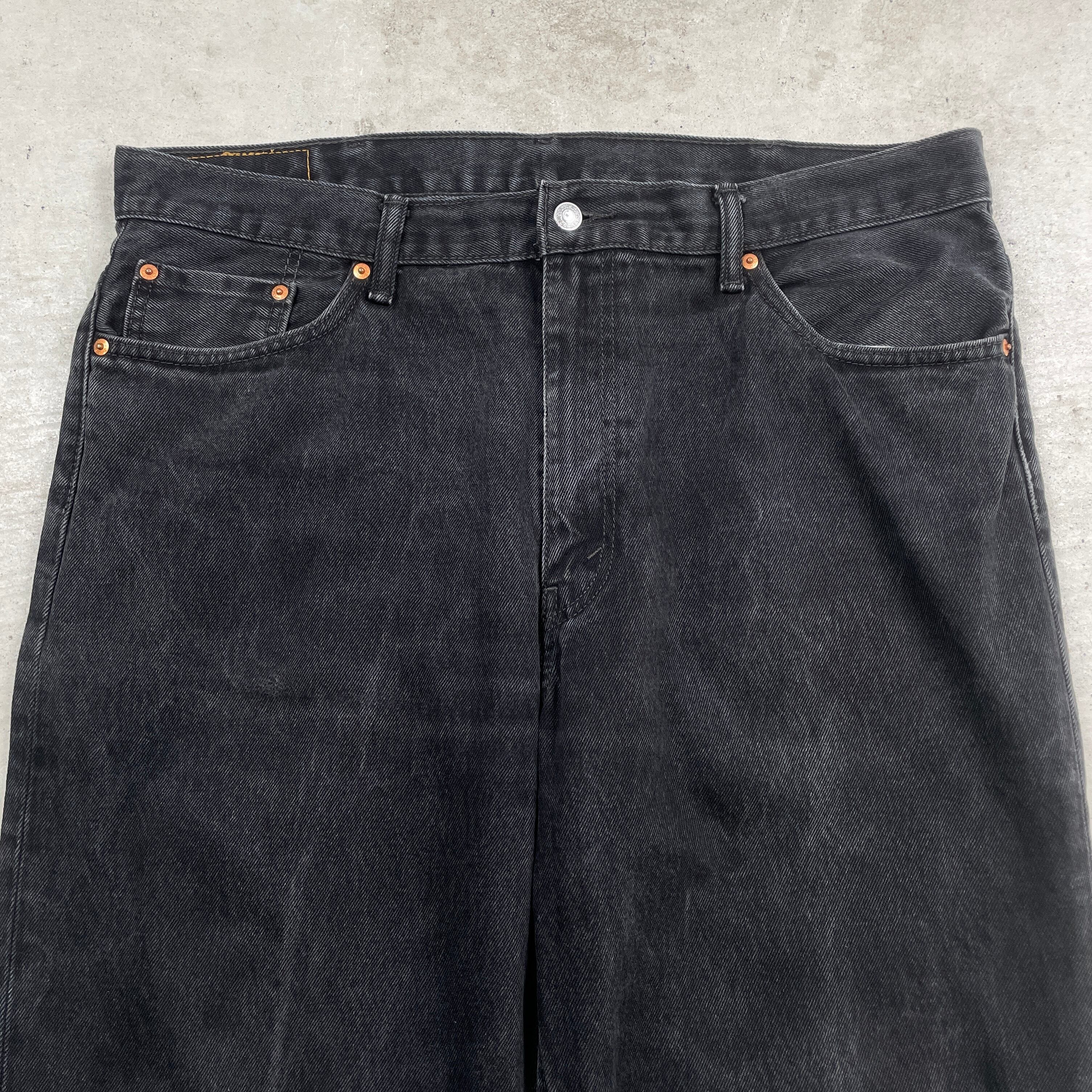 Levi's リーバイス 550 ブラックデニムパンツ メンズW40 古着 ビッグ