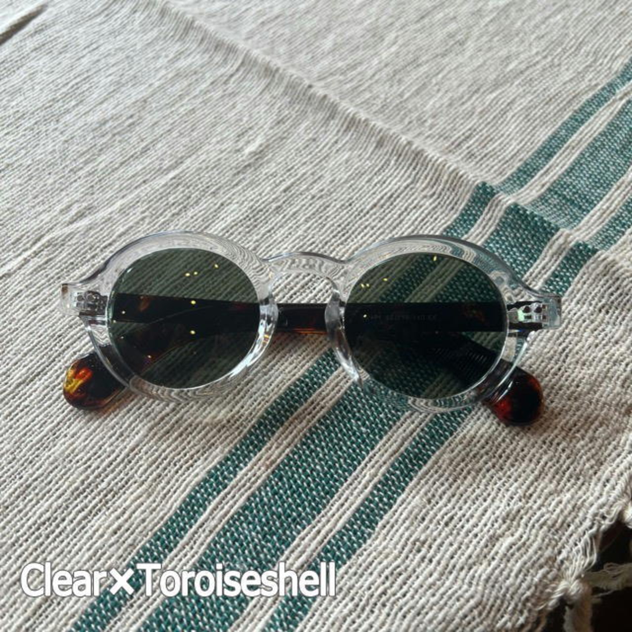 TOPANGA Accessory Tortoiseshell Round Sunglasses　3Type べっ甲ラウンドサングラス　べっ甲　ラウンド　Sunglass