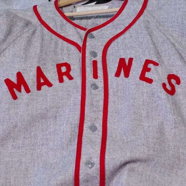 1940s USMC Baseball Shirt / ヴィンテージ ミリタリー ベースボール ...