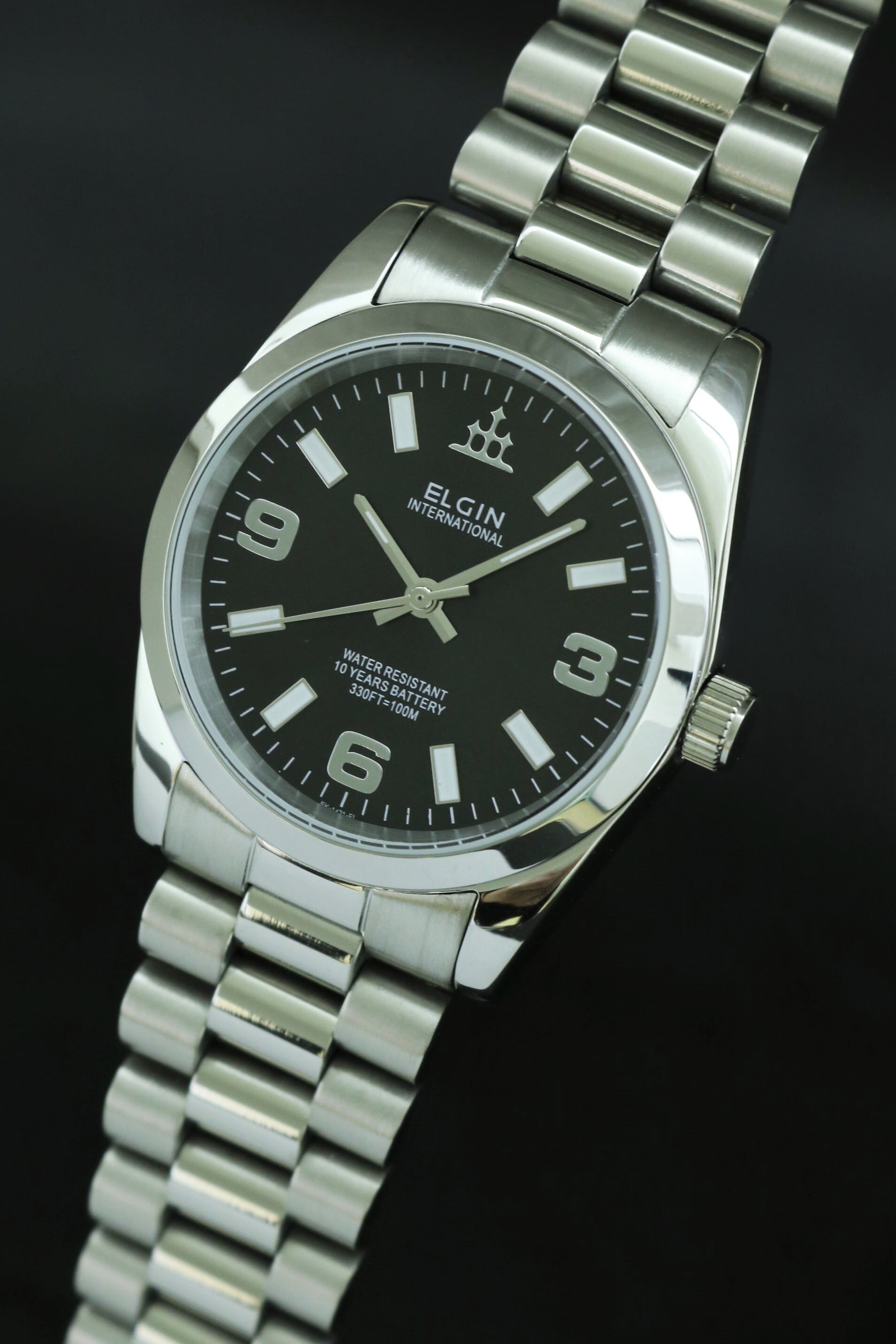 最終値下げ 希少 エルジン DEEP DIVER メンズ　クオーツ稼働品 Amazon.co.jp: ≪ELGIN≫エルジン Deep-Sea 200m防水 Automatic 自動巻