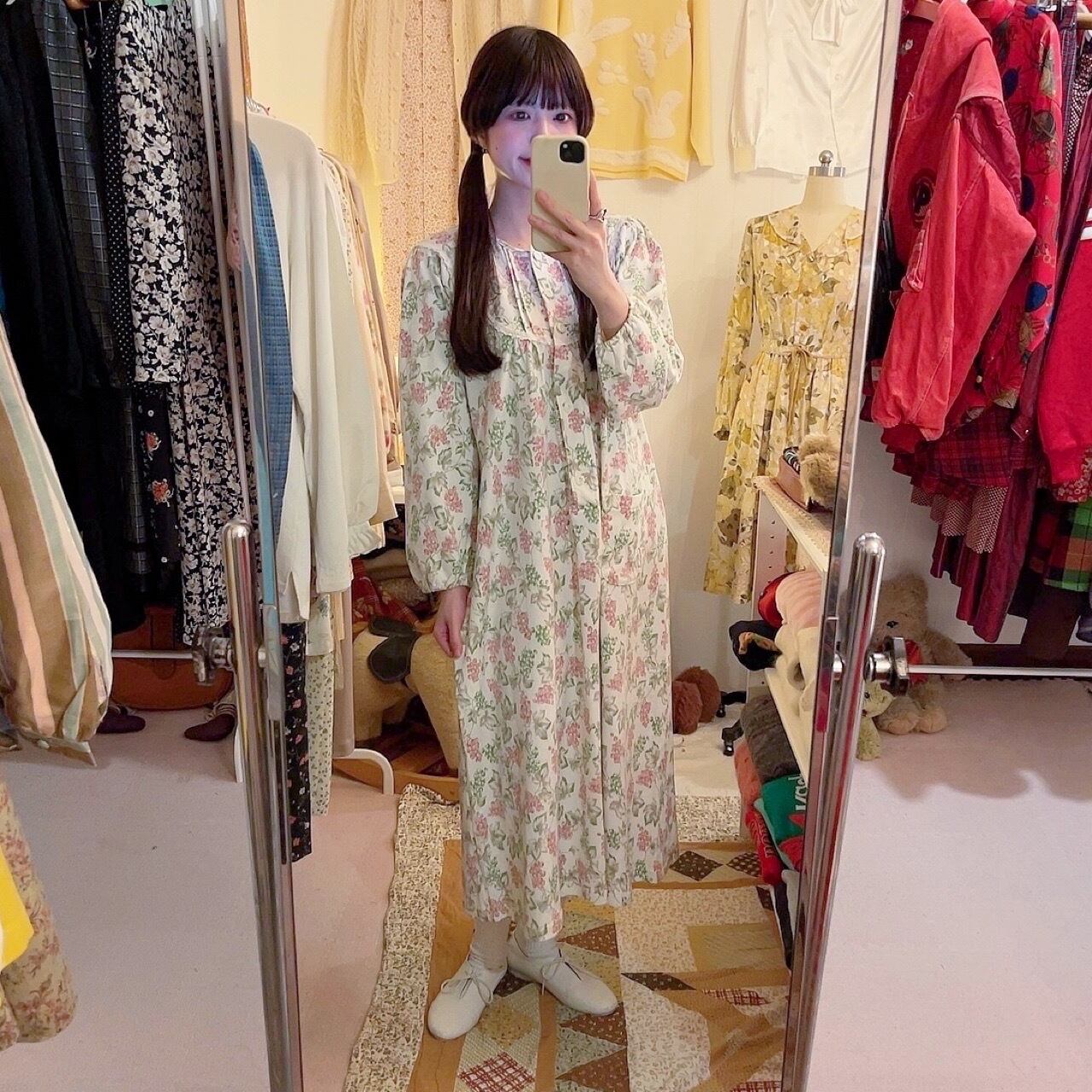 grape leaf neglige one-piece