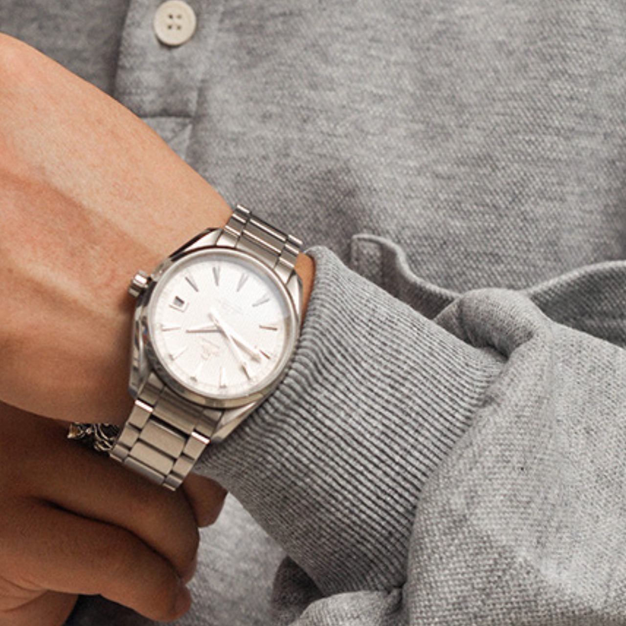 ポロカラー プルオーバー スウェット A1701 - 6