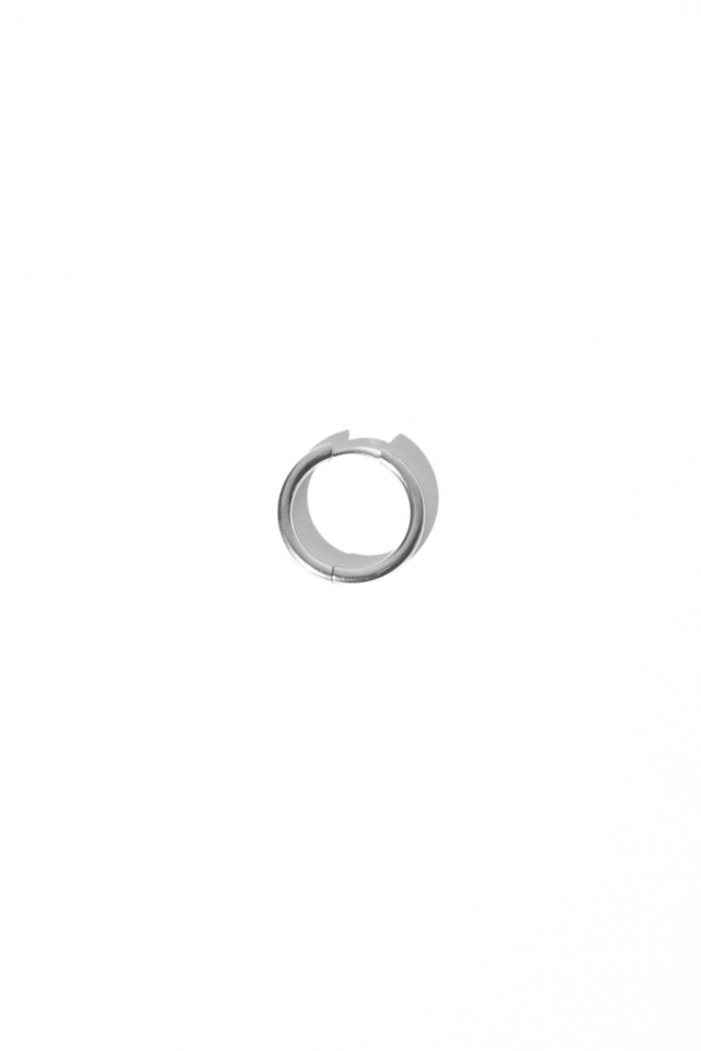 【simple hoop pierce・20mm】 / SILVER