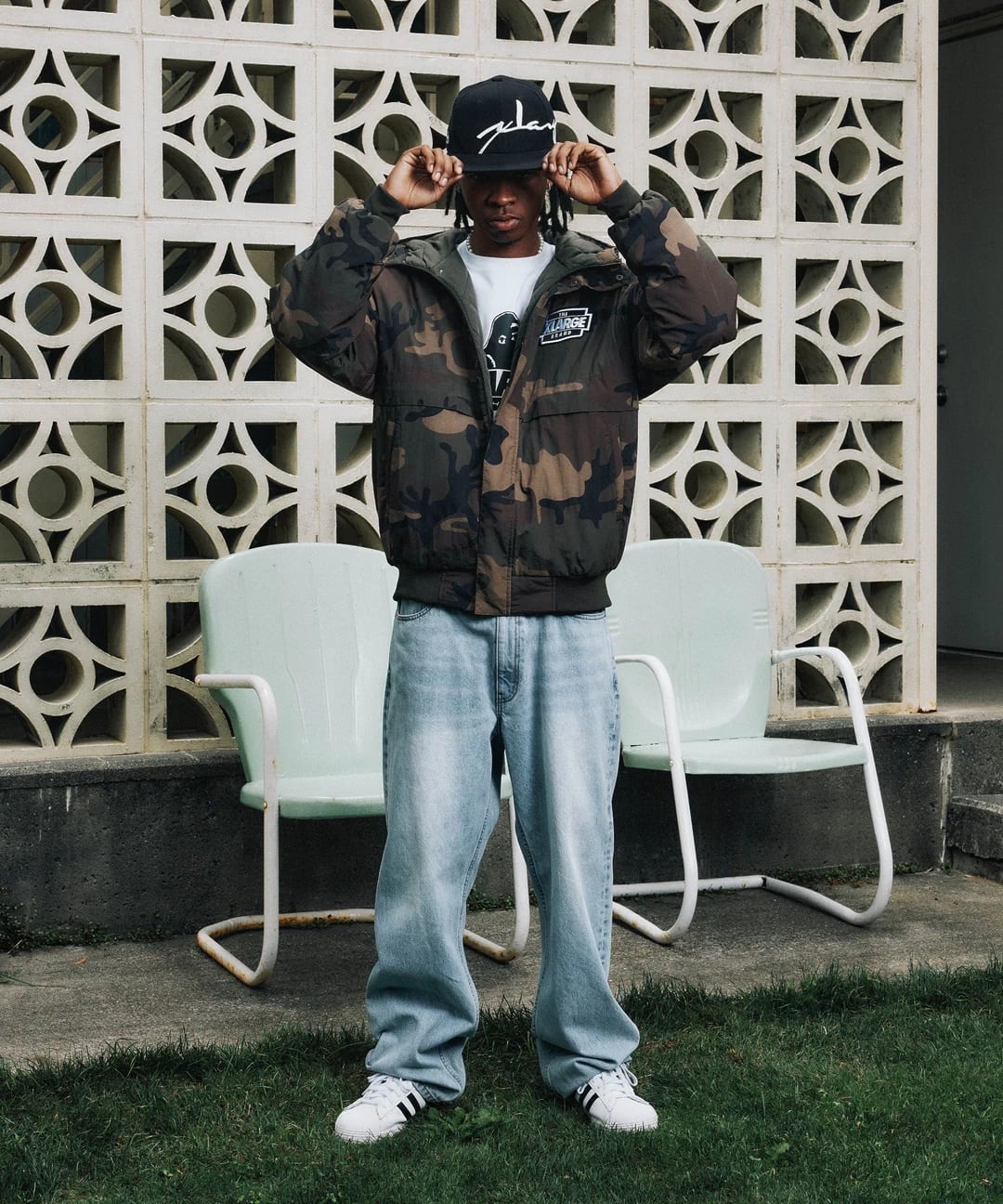 XLARGE NYLON PUFFER JACKET | kenes