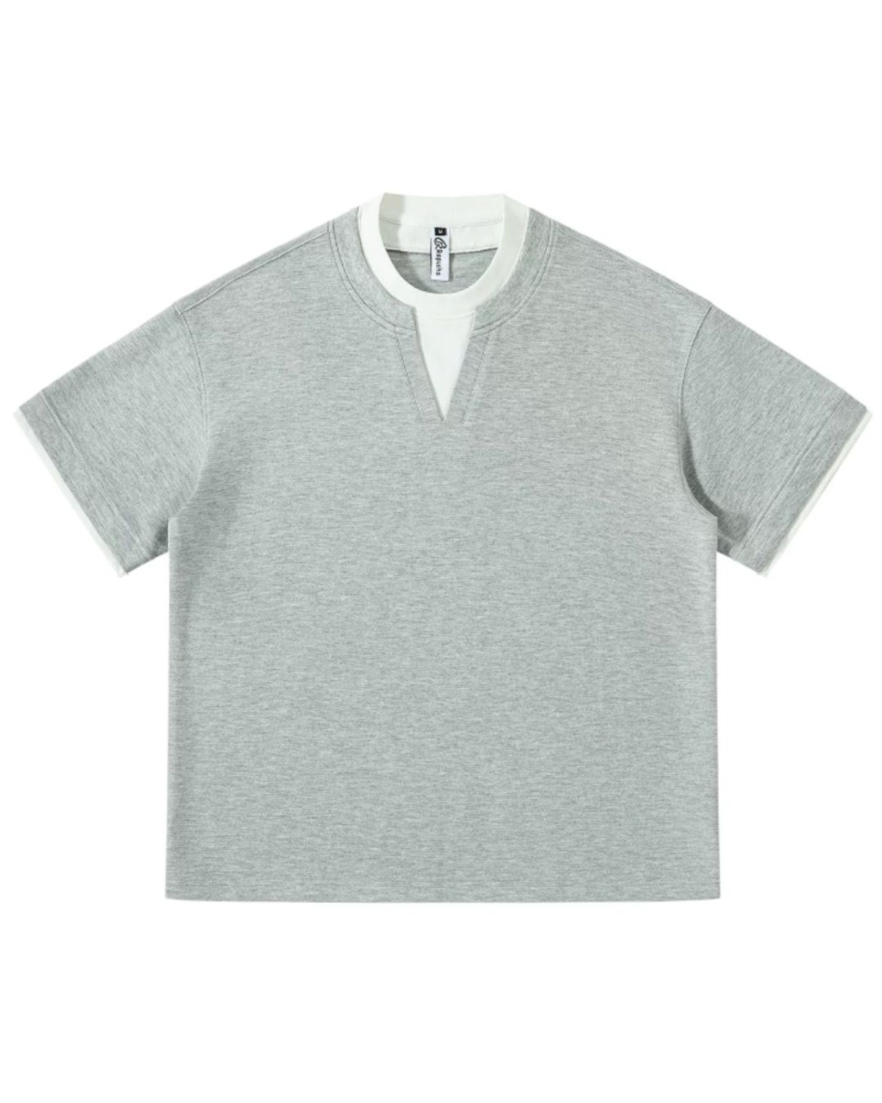 フェイクツーピース半袖Tシャツ　S0567