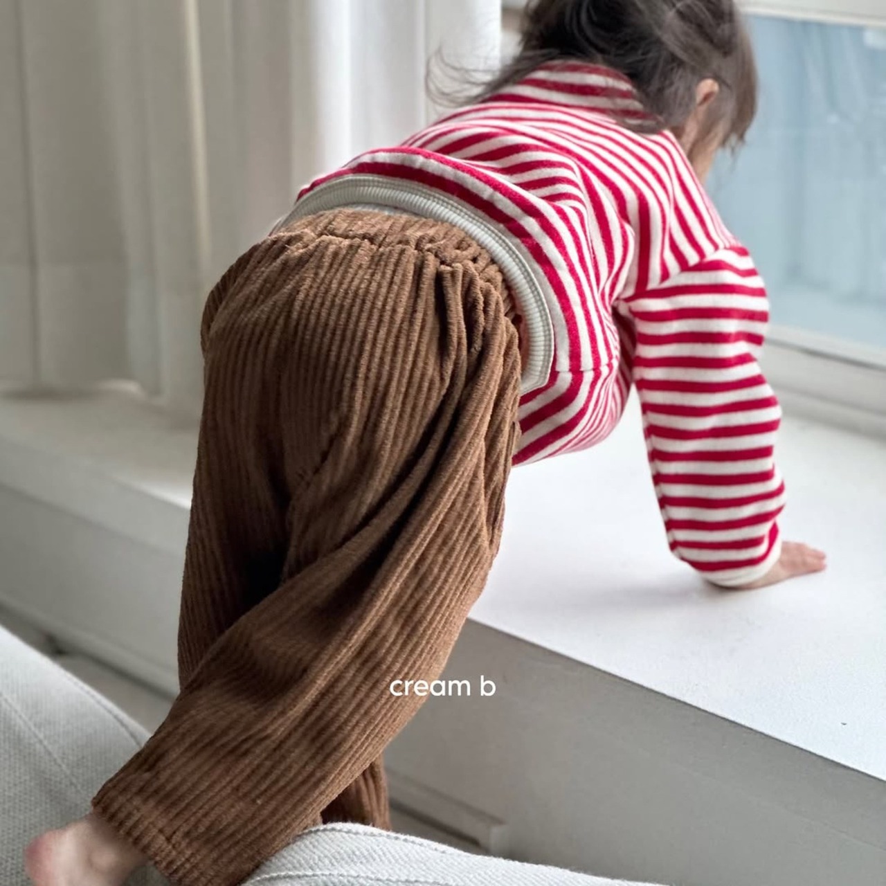 韓国子供服 / 26winter / cream bbang / コーデュロイポケットワイドパンツ / キッズ / 冬服 *XXS~XL*
