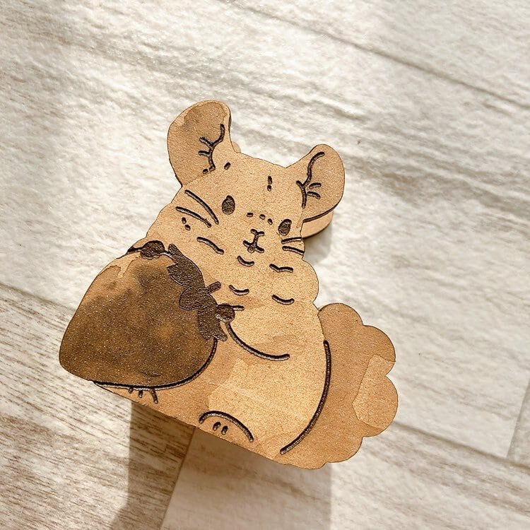 チンチラさんの印鑑スタンド_改良版