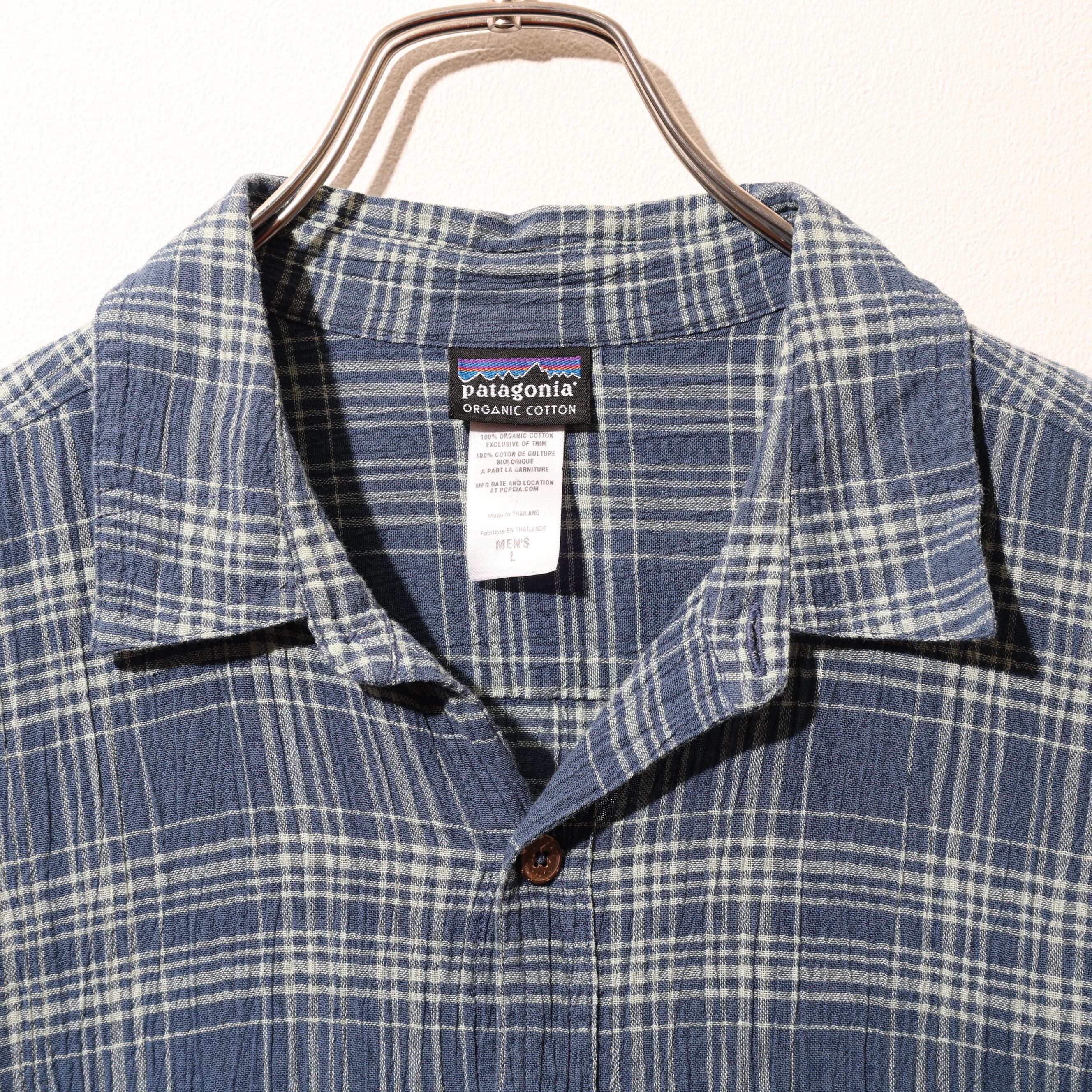 パタゴニア A/C Yarn Dyed Shirt 極美品 M 01年 A/C Yarn Dyed Shirt オンブレチェック シャツ