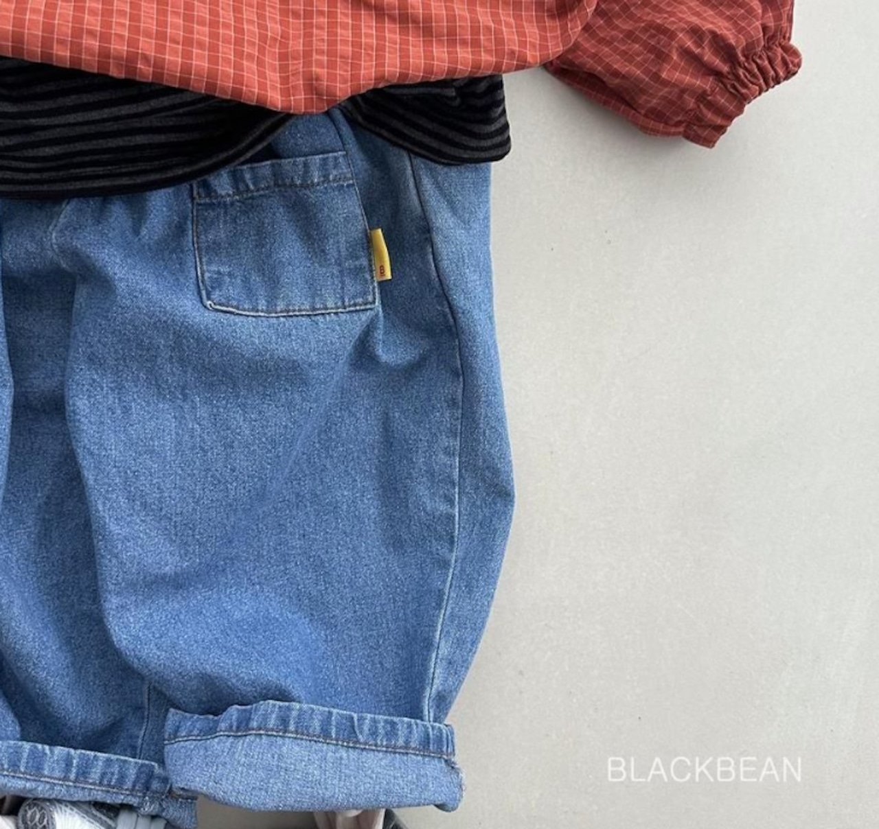 【取寄】Blackbean 222ナイスデニムパンツ|秋服|韓国子供服|26/AT