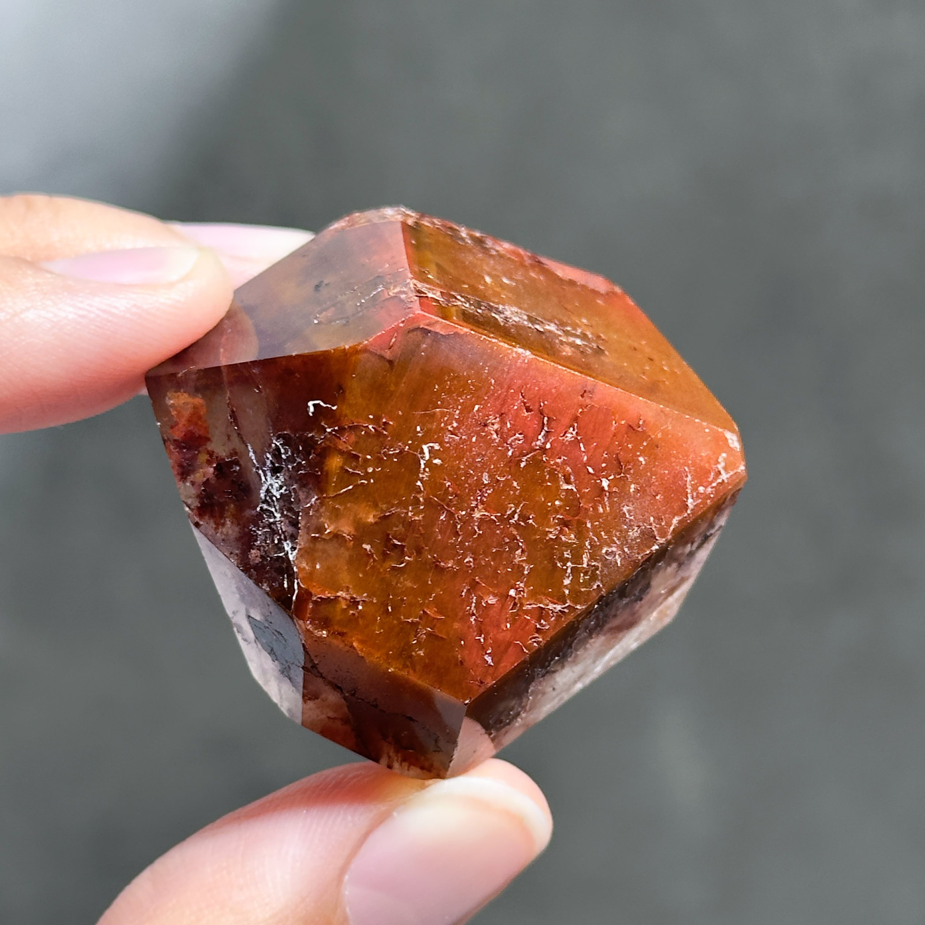 ゴイアス州クリスタリーナ産ドリームコートレムリアン フリーフォーム