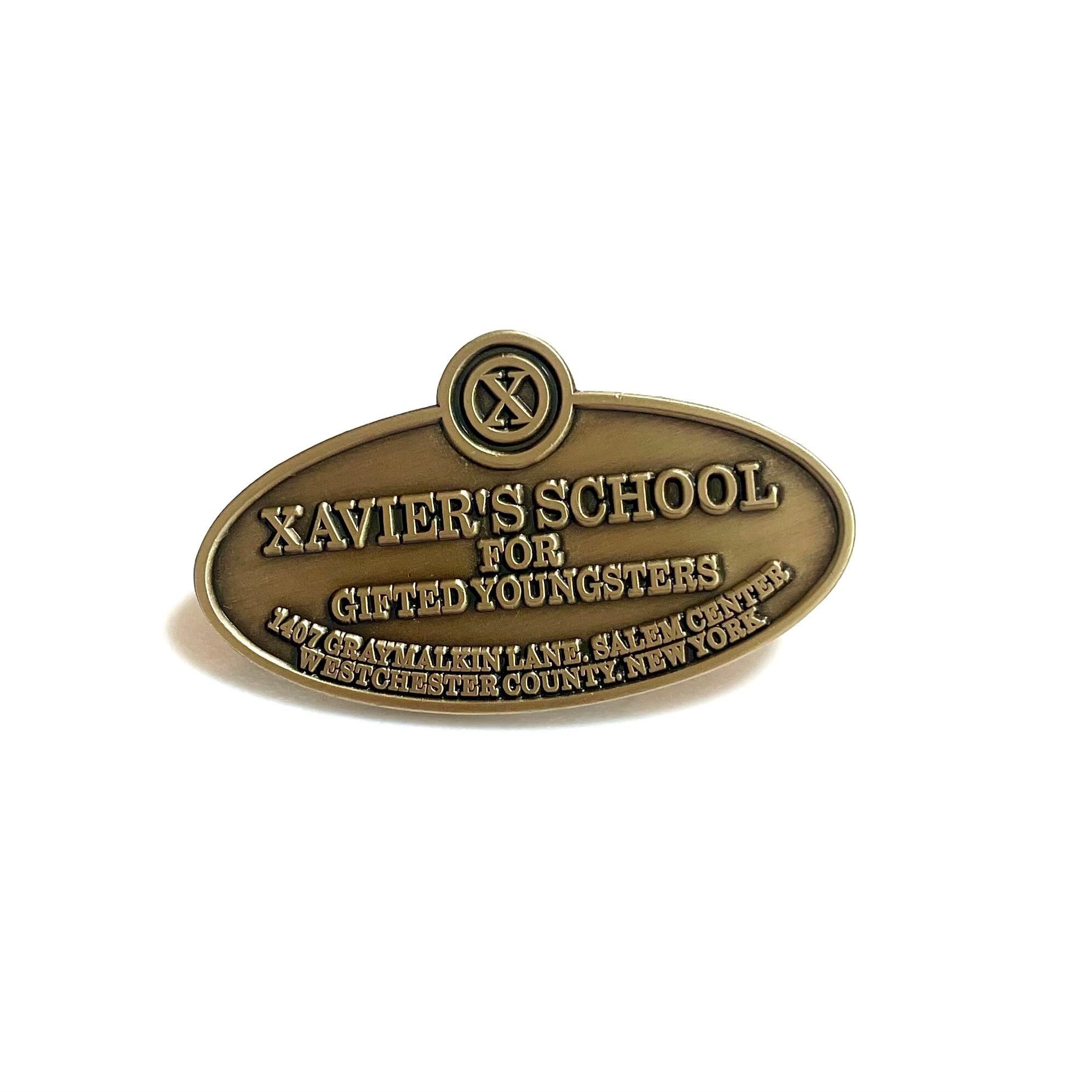 X-MEN Xavier's School for Gifted Youngsters ピンバッジ エグゼビア