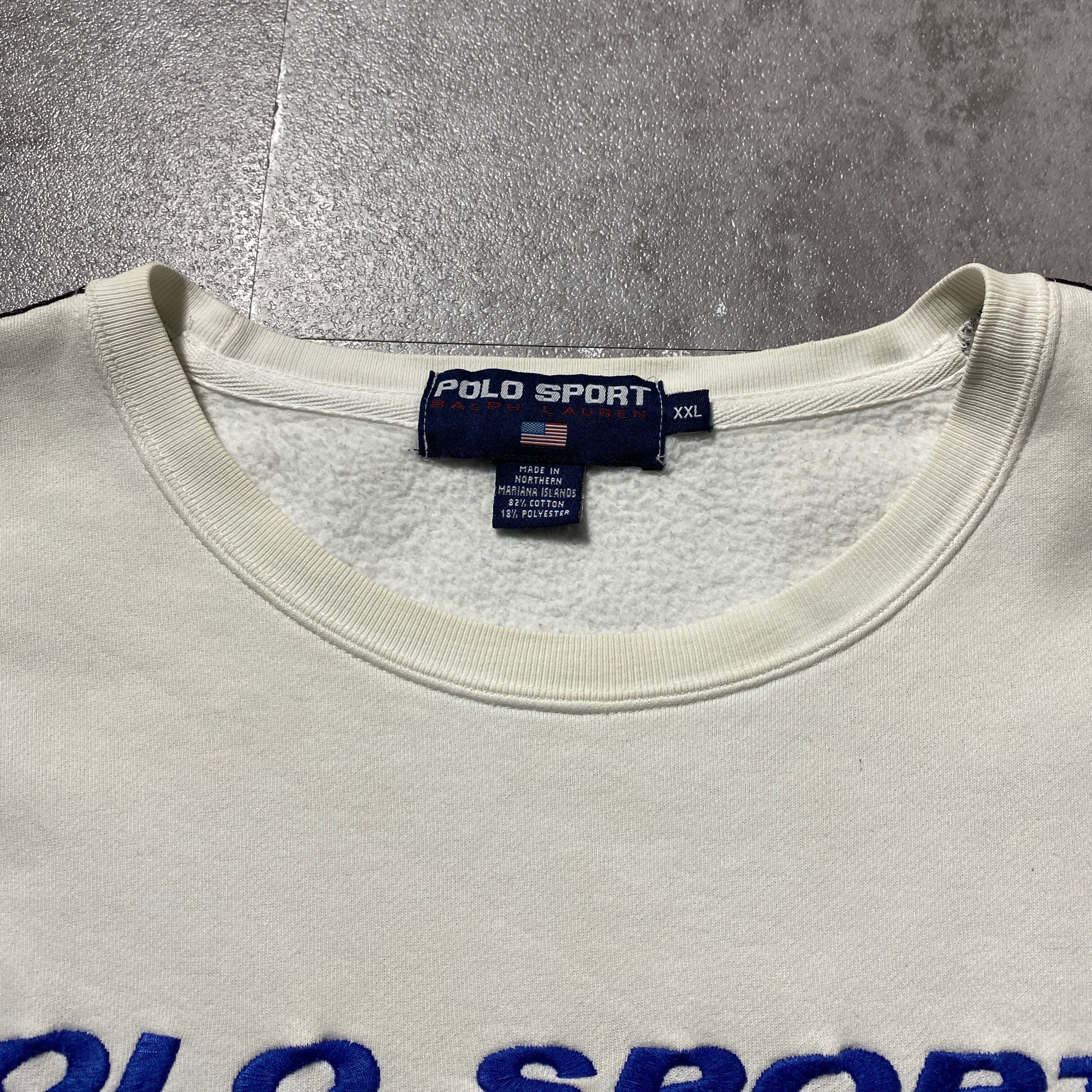 90's Ralph Lauren Polo Sport ラルフローレン ポロスポーツ 刺繍ロゴ