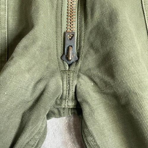 70s フランス軍 実物 AIR FORCE メカニックパンツ 詳細写真6