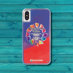 【受注生産】BB Fin ネオンサンド iPhoneケース（RedBlue）