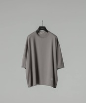 Supima Cotton Wide Fit S/S Tee -Gray-