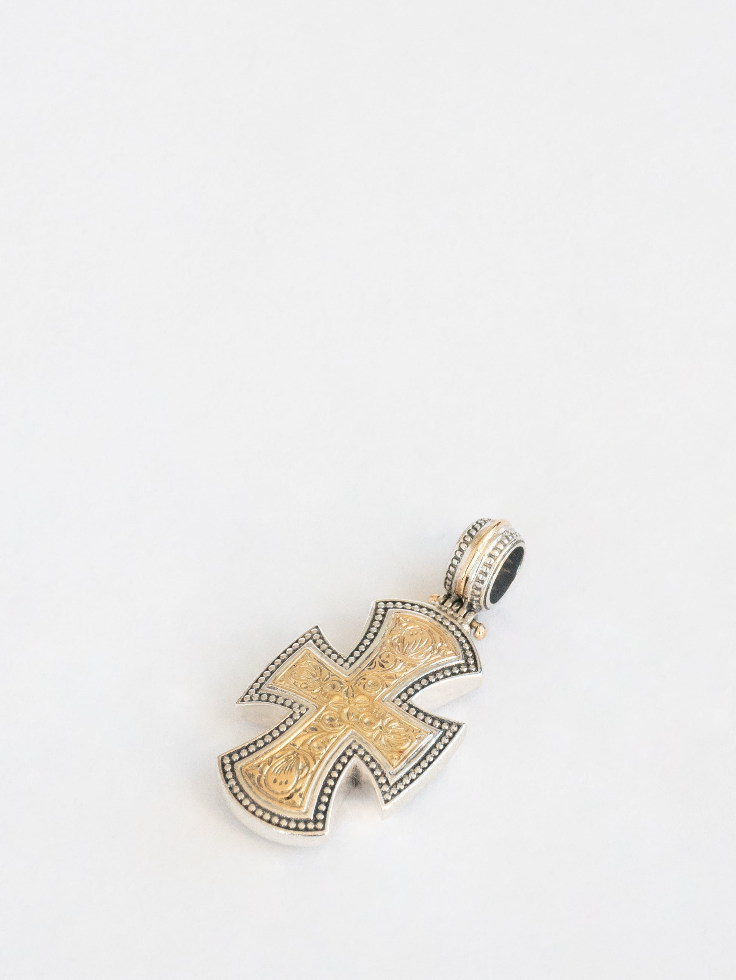 Maltese Patmos Cross Pendant / Gerochristo