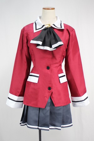 コスプレ衣装 スパイラル 〜推理の絆〜 風 月臣学園 女子制服 ★結崎ひよの 等 ★受注品★