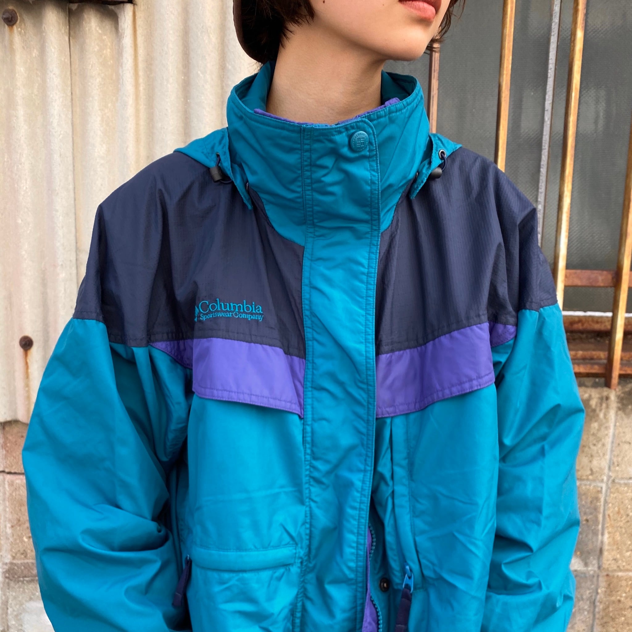 90年代 90s Columbia コロンビア Boulder Ridge マウンテンジャケット 