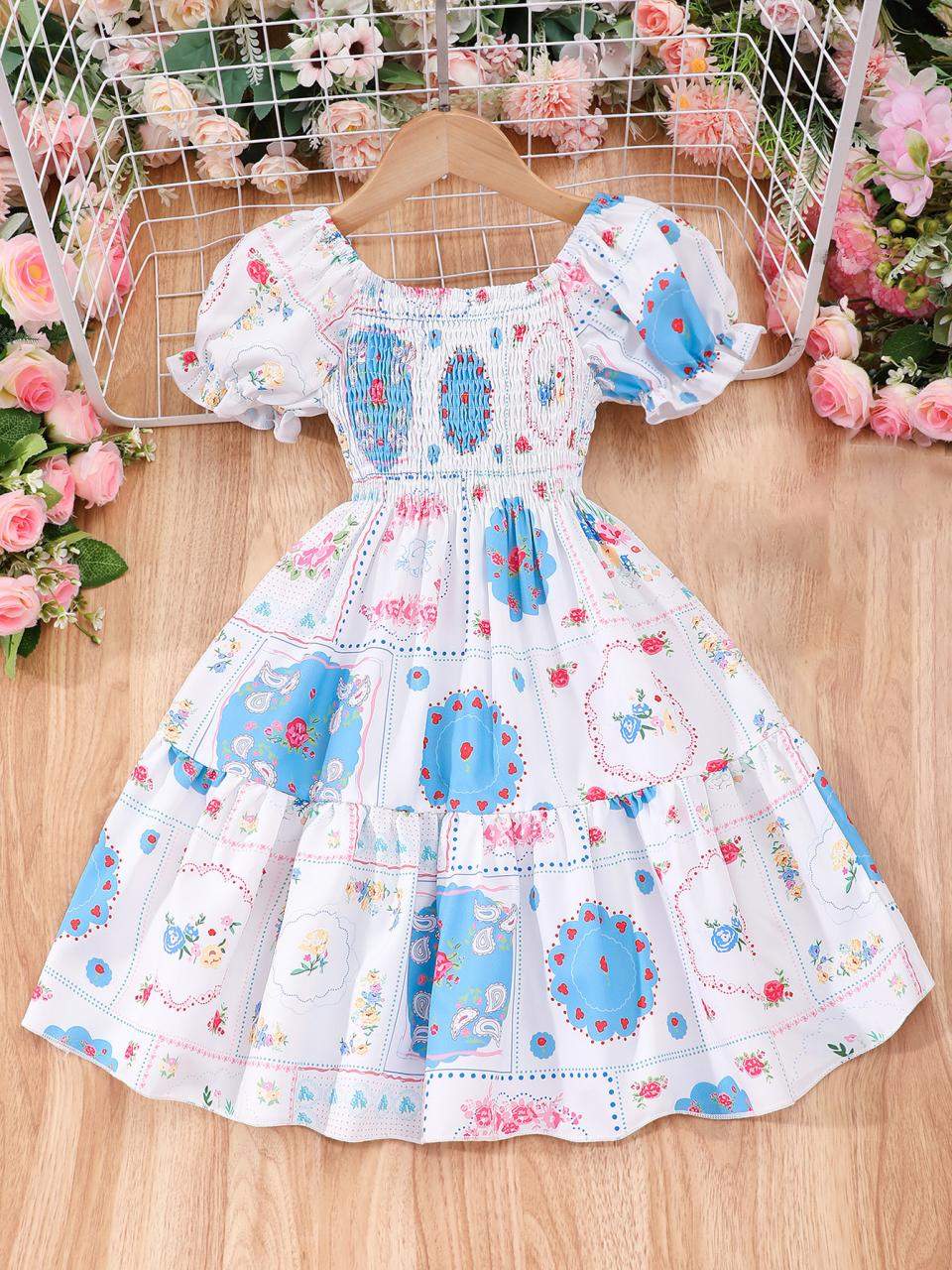 美品 日本製 フォークダンス衣装】ブルー Romi Mother ロミマザー 上下