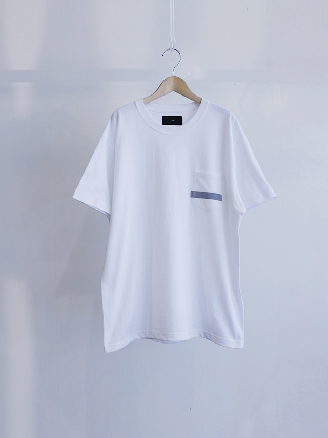 Garage.U.W  FROCKEY POCKET TEE WHITE