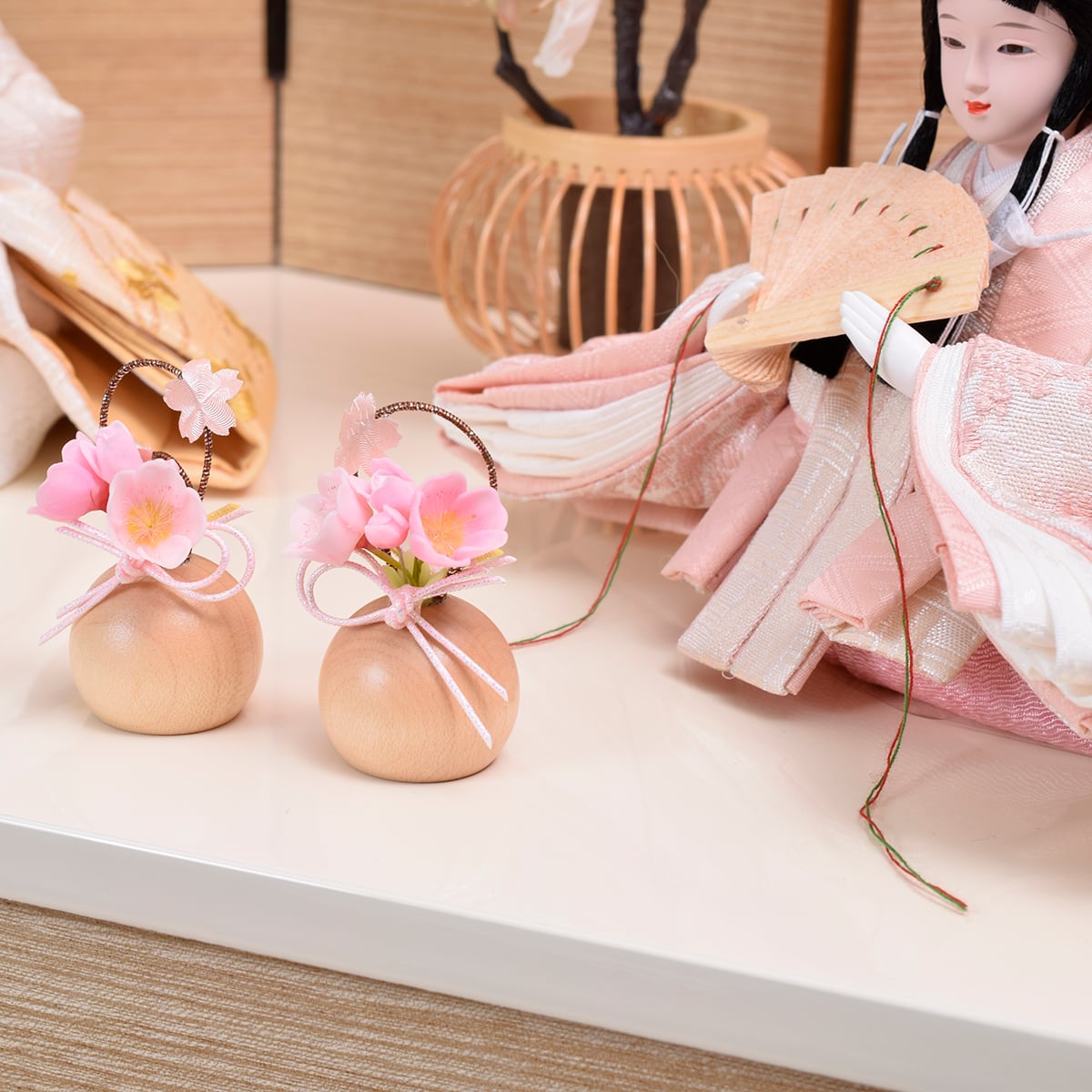 雛人形 親王飾り【平安浪漫】収納上手｜平安絵巻｜おしゃれ｜モダン