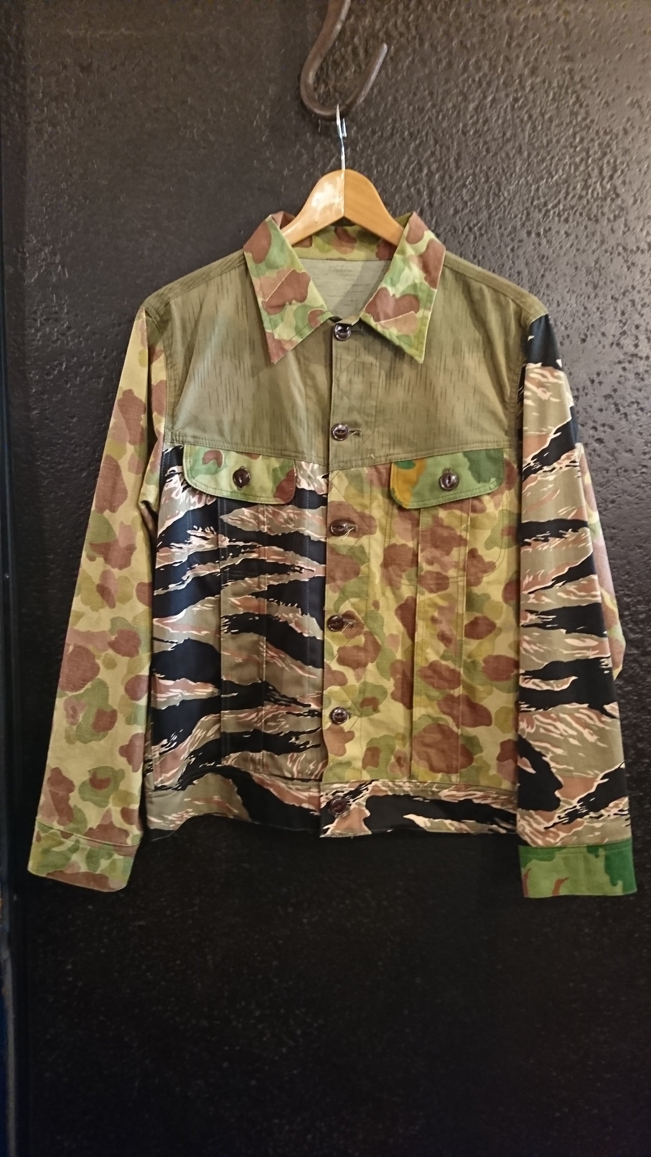 crazy camo riders jacket