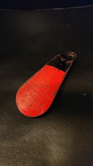 VINTAGE SHOE HORN RED×BLACK