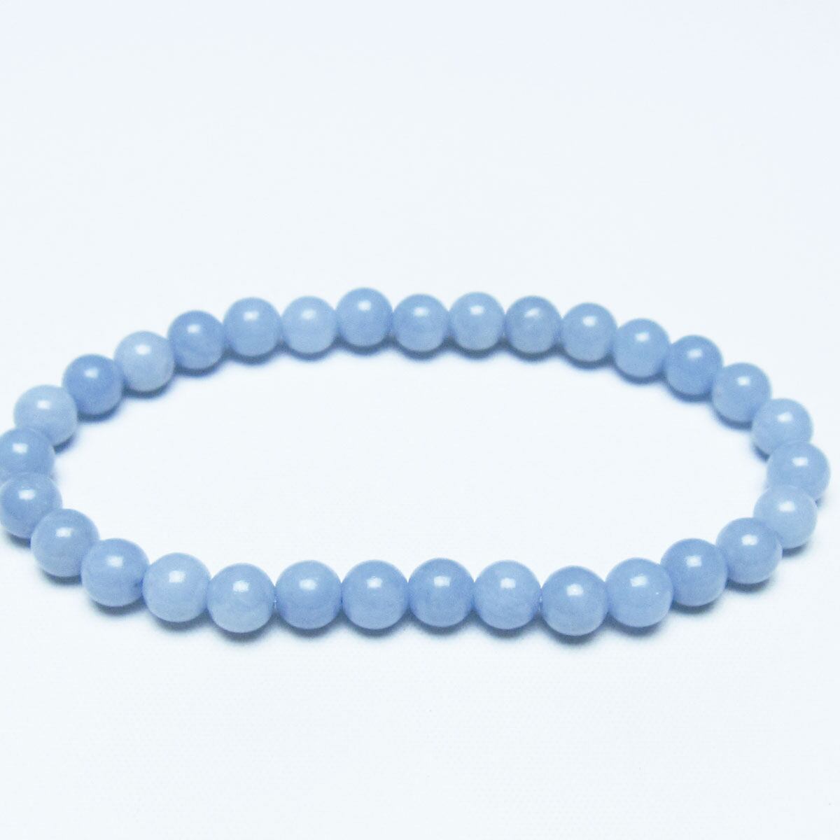 エンジェライト ブレスレット 6mm 一点物 メール便可 111-49486