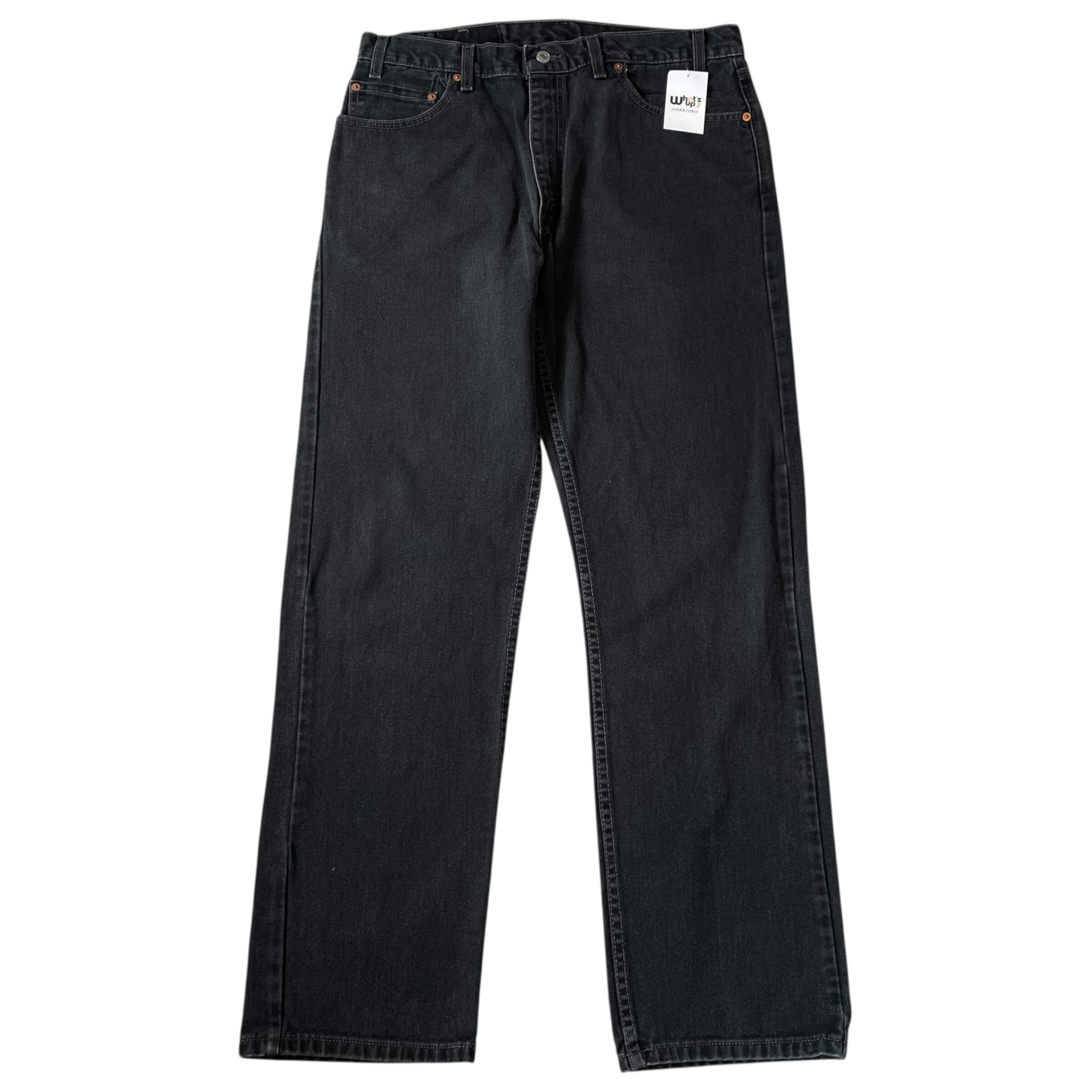 2000s Levi's 505 "36×32" 後染め Black denim pants