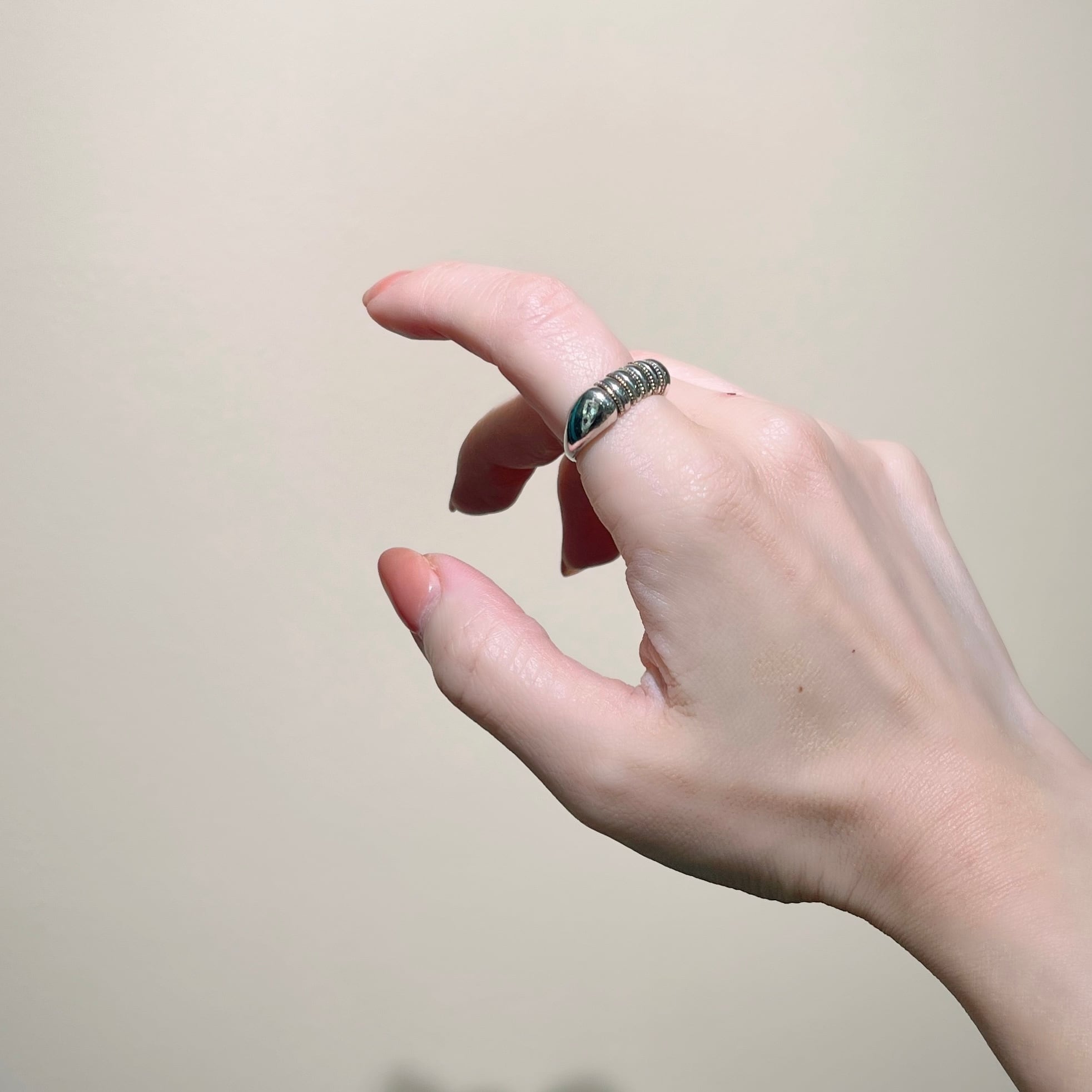 TIFFANY & Co.】【14号】VINTAGE ヴィンテージ ティファニー リブ