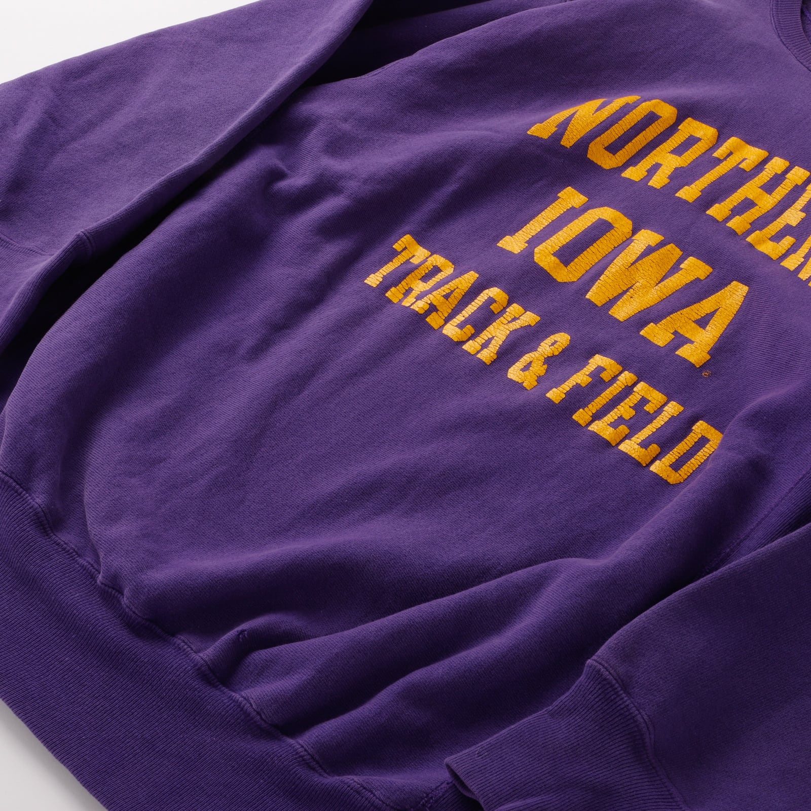 希少】90s champion Reverse Weave fade purple Vintage sweat made in