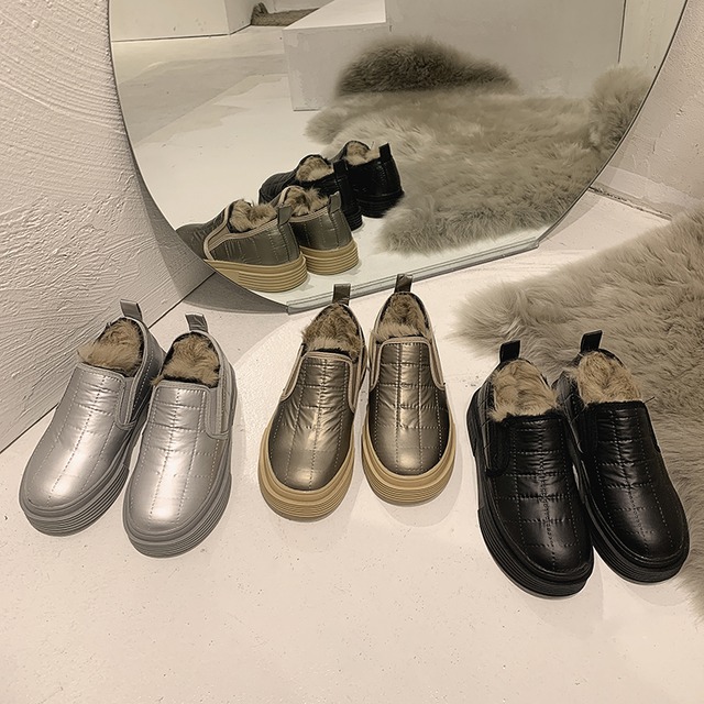 ブーツウィンターレッドソリッド カラーカジュアル 靴 シューズ 冬物 ソリッドカラー フェイクシューズ85133502819