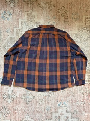80~90s / USA製 / NORMAN Shirtsmaker / flannel / REMAKE