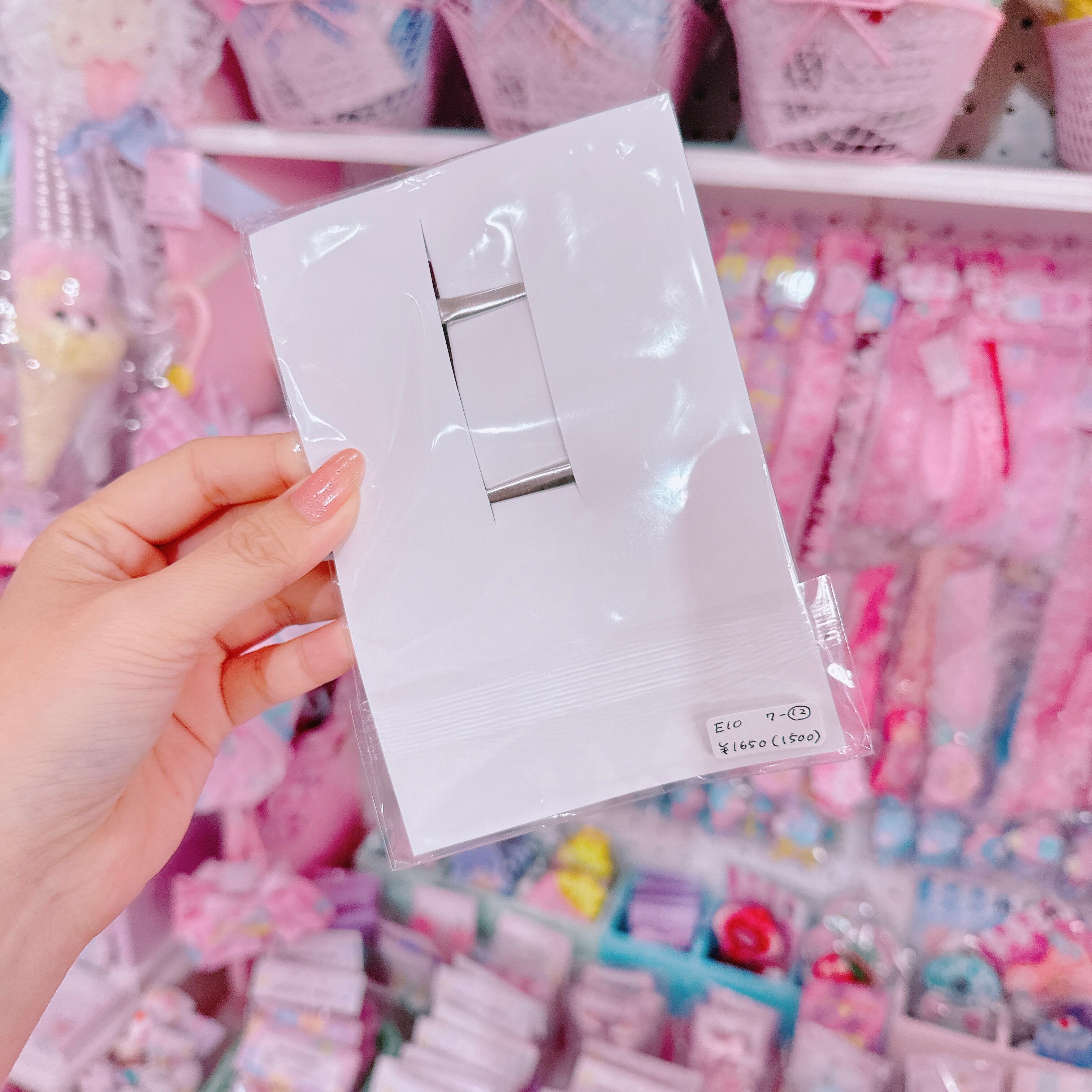 【E10】7-12ツインヘアクリップ