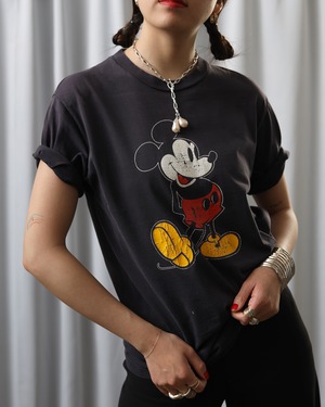 1980's Mickey / Printed T-Shirt