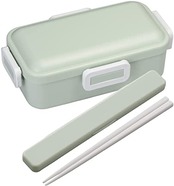 スケーター(Skater) 箸 箸箱セット 大人用 抗菌 18cm カチャカチャ鳴らない 日本製 くすみグリーン ABC3AG-A