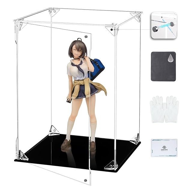 COOLTAKU フィギュアケース UVカット アクリル マグネット式 磁石付き