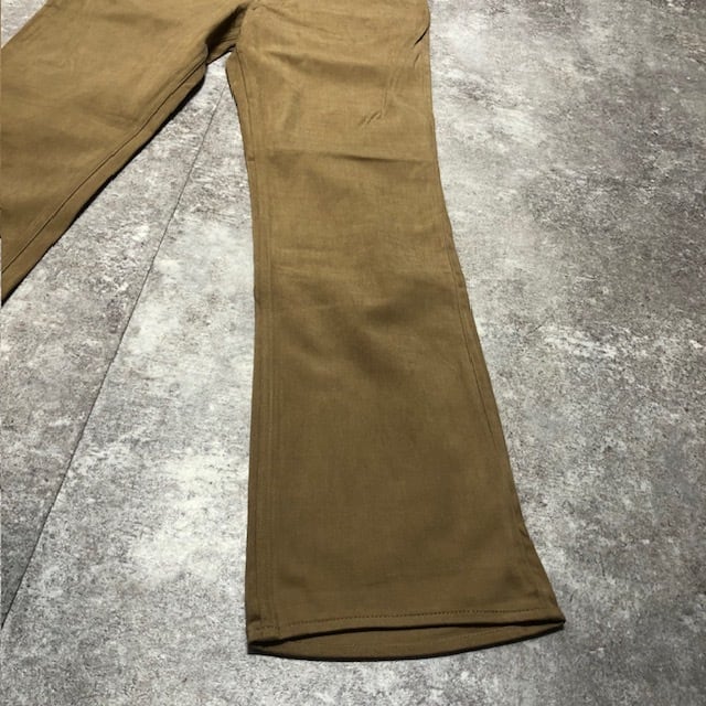 60's 70's Levi's 646-62 モールスキンフレアパンツ