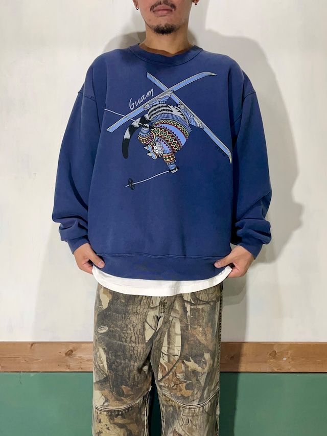 90's Crazy Shirts Sweat Shirt Made in USA【M】