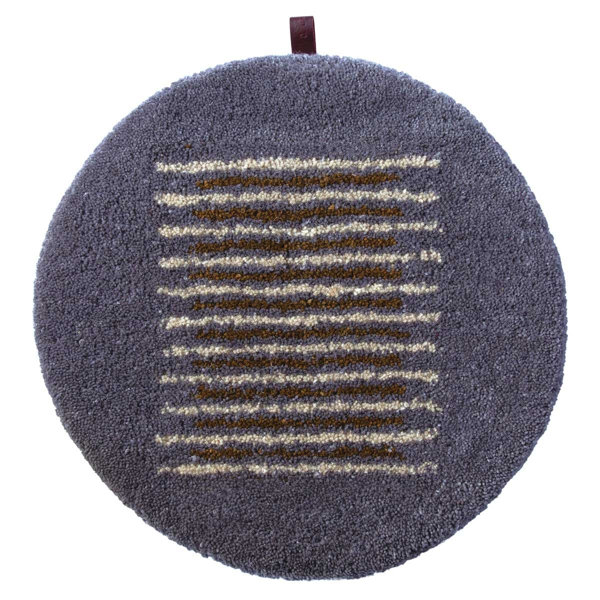 丸型チェアパッド a.depeche pell wool chair pad アデペシュ ペル 