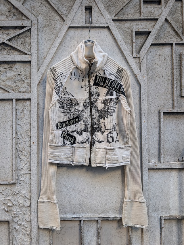 "BALOAGE" design zip tops