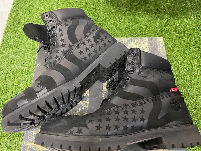 Supreme × TIMBERLAND STARS AND STRIPES 6-INCH BOOTS 28cm 80JG7257