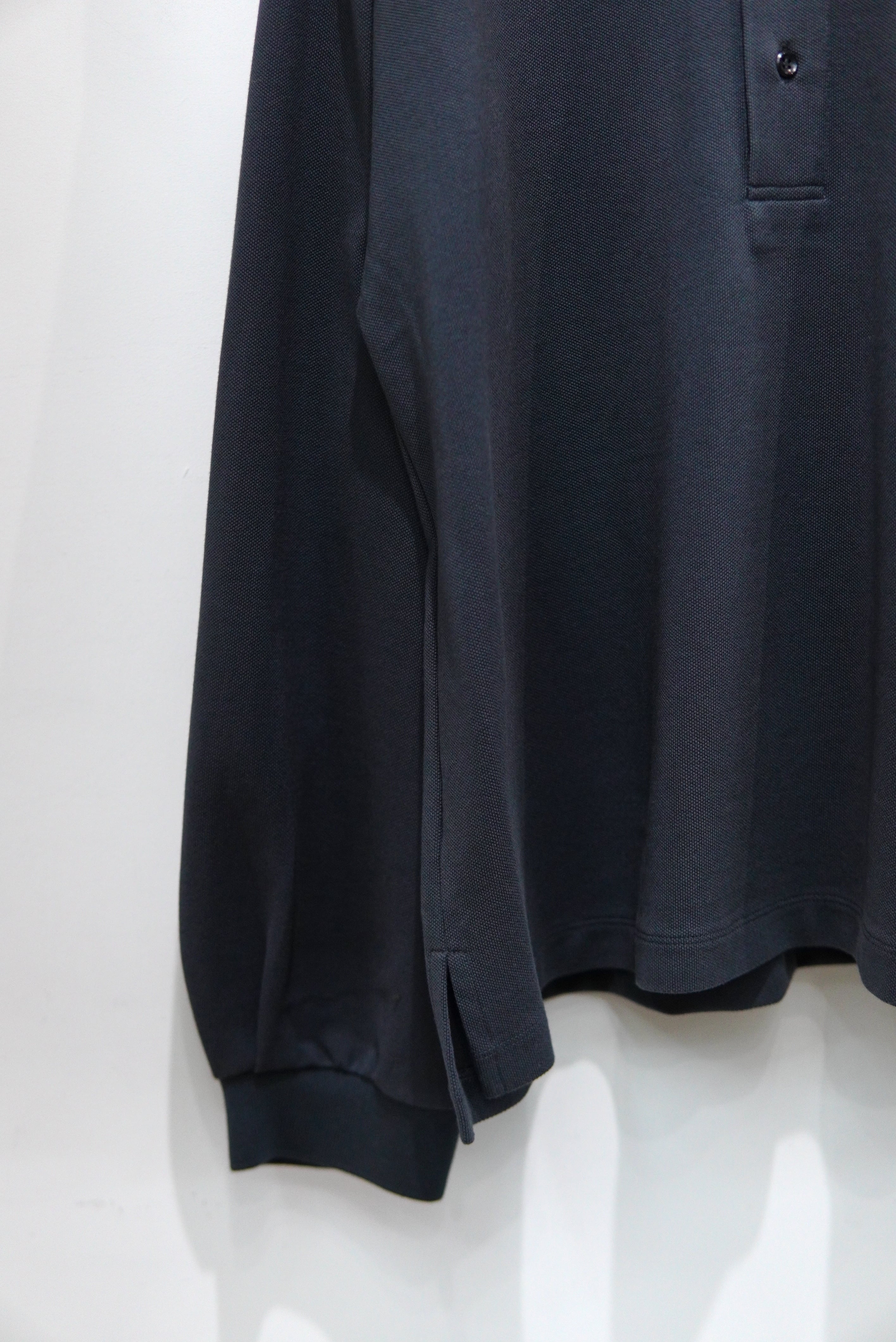 26SS ANCELLM L/S POLO GRAY サイズ2 L/S POLO(GRAY) – ANCELLM