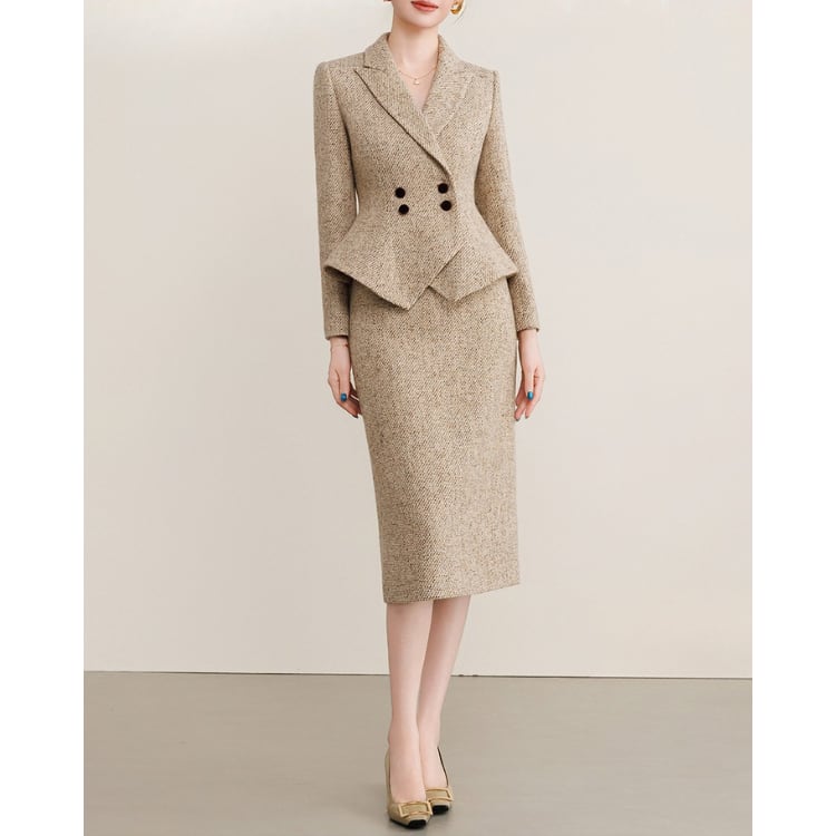 ジャケット&スカートセットアップ ◆2col YH9770