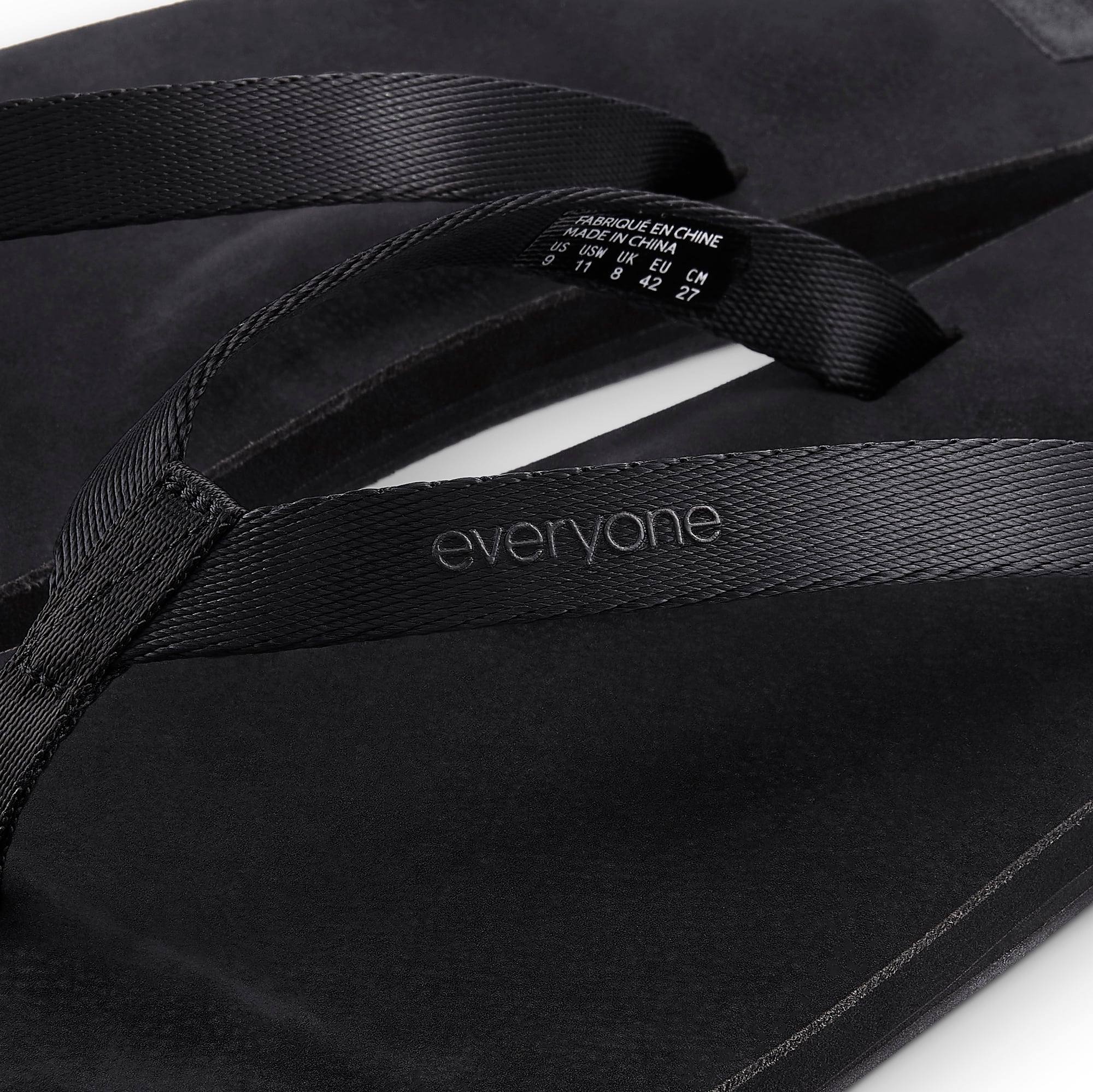 SUICOKE everyone flip flop (BLACK) | everyone