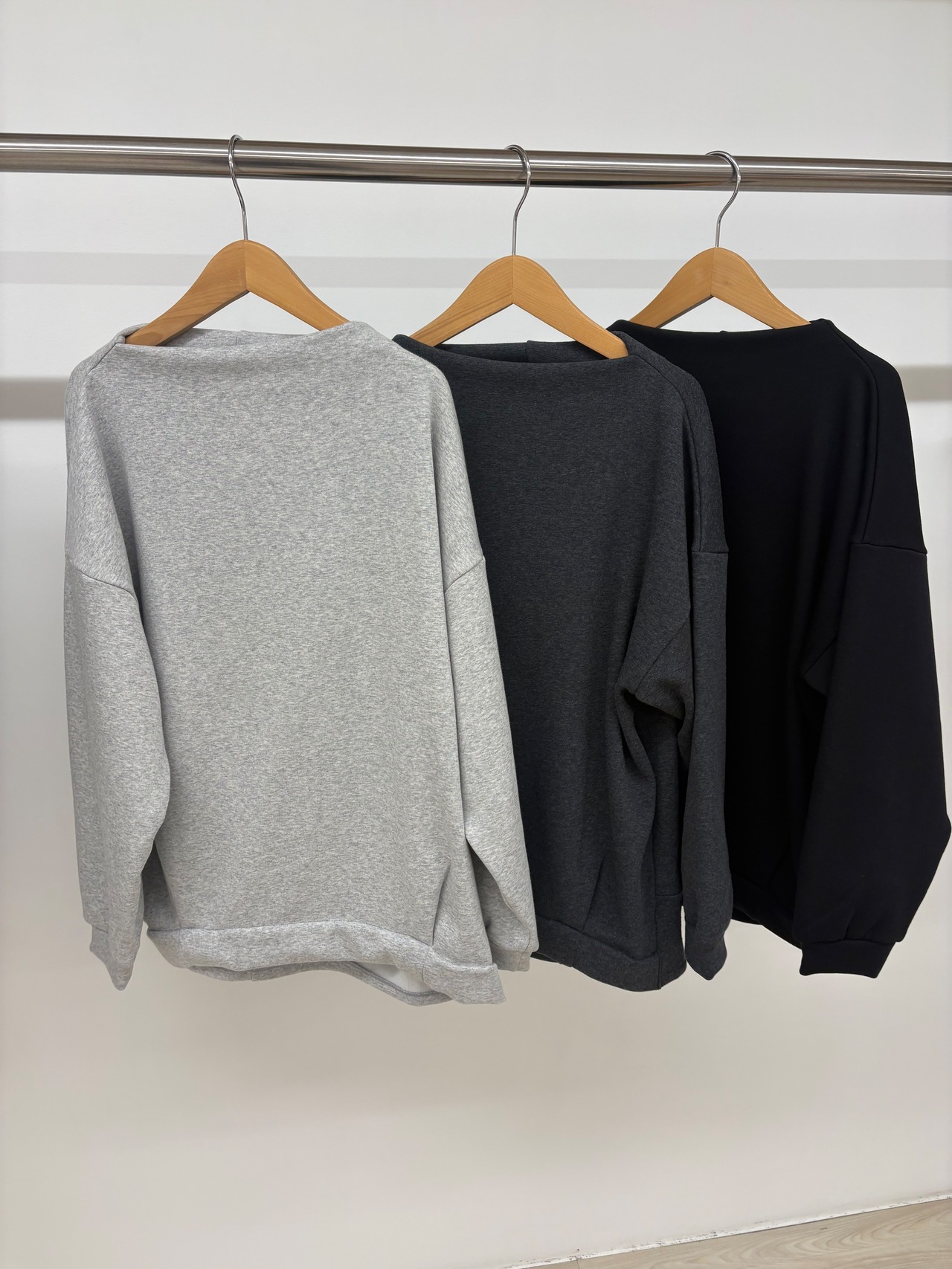 le ventsouffle ボンバーハートボトルネック　